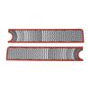 For INEOS Grenadier 2020-2025 Stainless Steel Black Car Instrument Panel Air Outlet Anti Blocking Mesh Cover Car Accessories