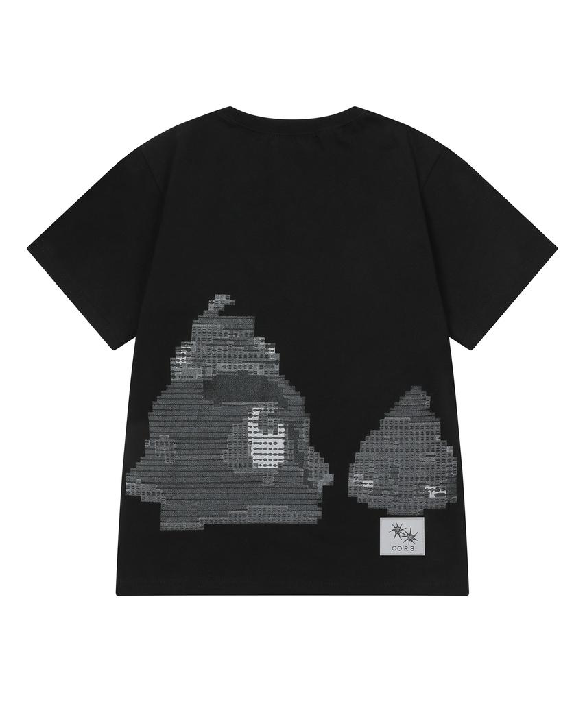 MUCENT X Koiris Marine Bag Glitch Short Sleeve T-Shirt (2 Colors)