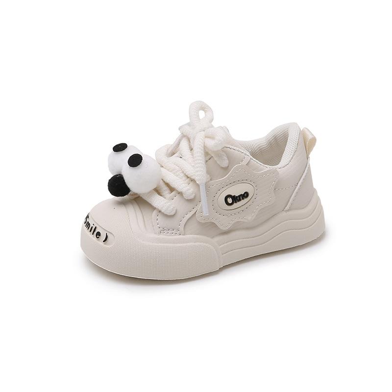 Children's Board Shoes 2025 Spring and Autumn Girls Cute Cartoon Sports Shoes Boys Single Shoes Tide Primary School Shoes Non-slip