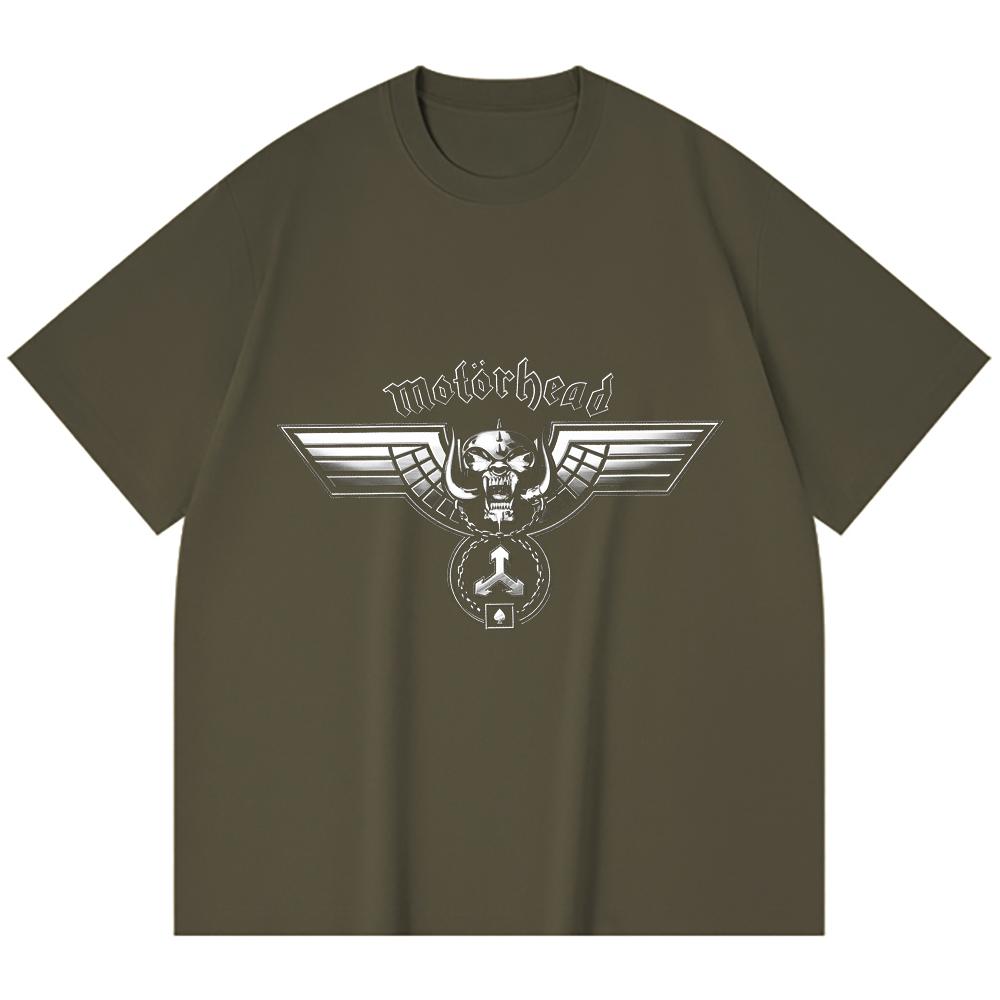 230 g/m² 100% Baumwolle Heavy Metal T-Shirt Rockband Beliebte Musik Druck Unisex Schweres Baumwoll-T-Shirt