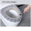 Pink Universal Soft Warm Washable Toilet Seat Cover Mat Set for Home Decor Closestool Mat Seat Case Toilet Lid Cover Accessories WBL