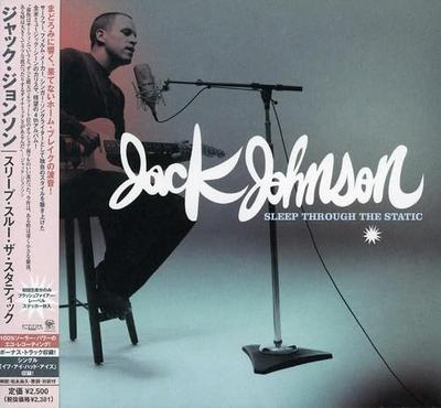 CD JACK JOHNSON  Sleep Through The Static UICU1152 Brushfire Recor 2007 Japan Rock Used