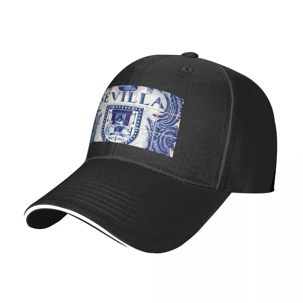 Spanien Sevilla Azulejo Azulejos Fliesen Baseballkappe Strand Ausflug Sommerhut Junge Damen
