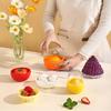 1Pc Creative Kitchen Refrigerator Vegetable Fruits Crisper Containers Onion Avocado Tomatoes Lemon Fresh Storage Box