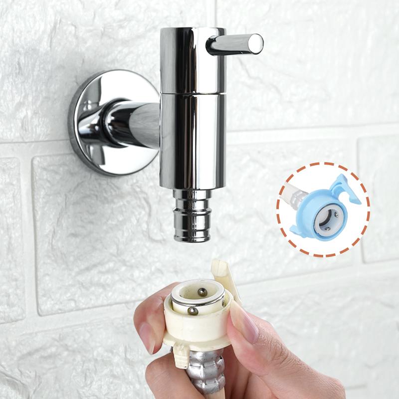 Czarny Złoty Ścienny Mały Kran Dekoracyjny Kran Ogrodowy Kran do Mopa Pralki Kran Wodny Umywalkowy Kranik Chromowany