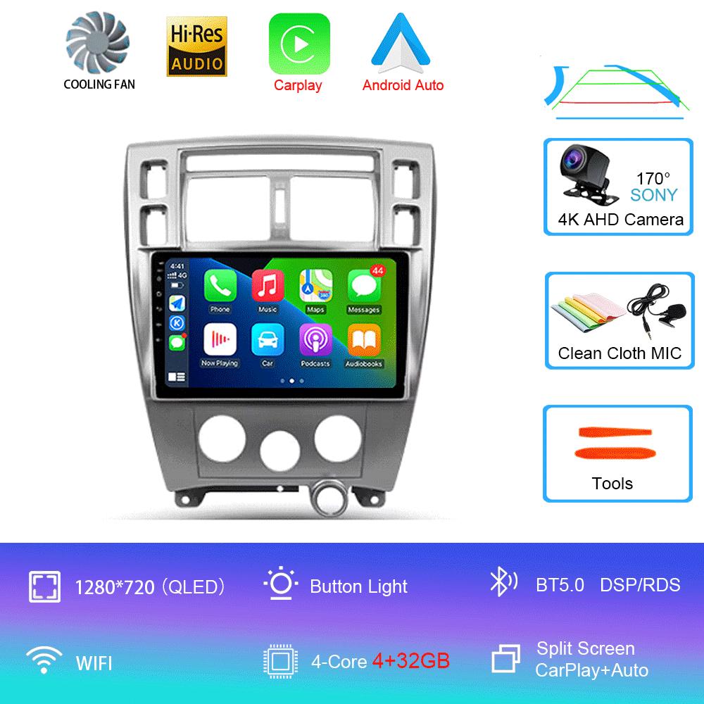 Android 14 Car Radio For Hyundai Tucson 1 2004 - 2009 Multimedia Video Player Navigation Stereo GPS No 2din 2 Din Dvd