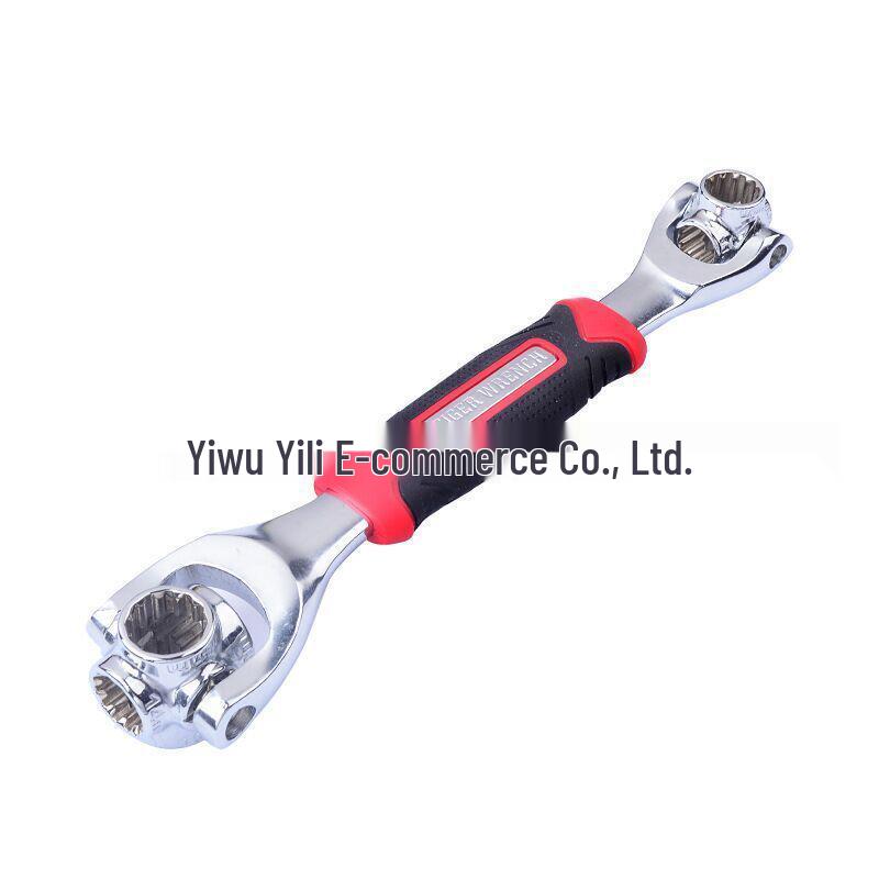 Eight-in-One Rotating Dog Bone 52-in-1 Multifunctional Wrench Tool
