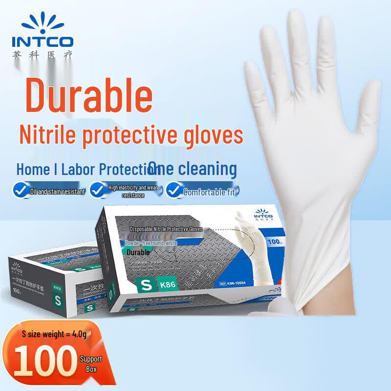 INTCO Disposable Nitrile Protective Gloves