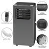 Mobiler Klimaanlage 8000 BTU Energieklasse A Cl3672 Clatronic