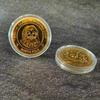 Christmas Eve Gold Commemorative Coin: New Year Wishing Medallion Gift
