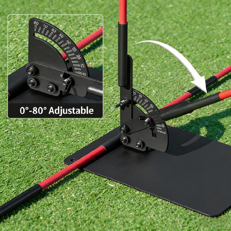 Golf Training Equipment For Swing Accuracy And Ball Striking Golf Practice Aid For Shot Alignment And Stance Improvement