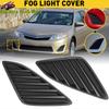 2x Front Bumper Fog Lamp Cover Frame Trim CapFor Toyota Camry 2012-2014 LH+RH