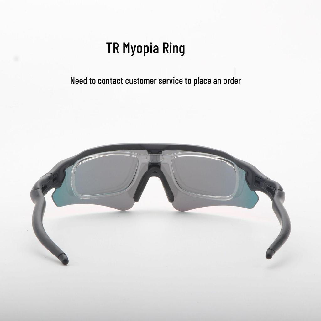 Cross-Border E-commerce TR90 Colorful Cycling Sunglasses for Outdoor Sports, Prescription-Compatible.