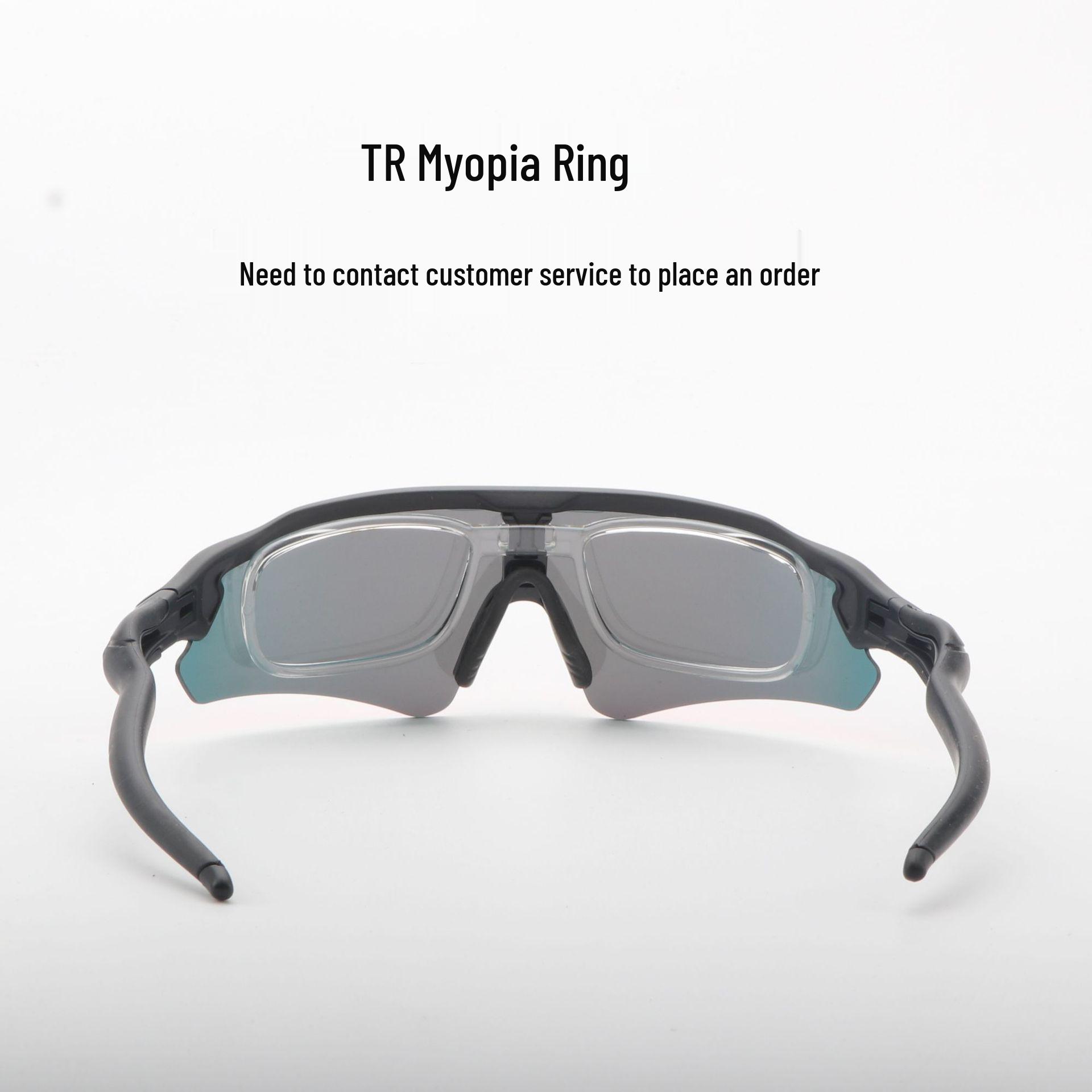 Cross-Border E-commerce TR90 Colorful Cycling Sunglasses for Outdoor Sports, Prescription-Compatible.