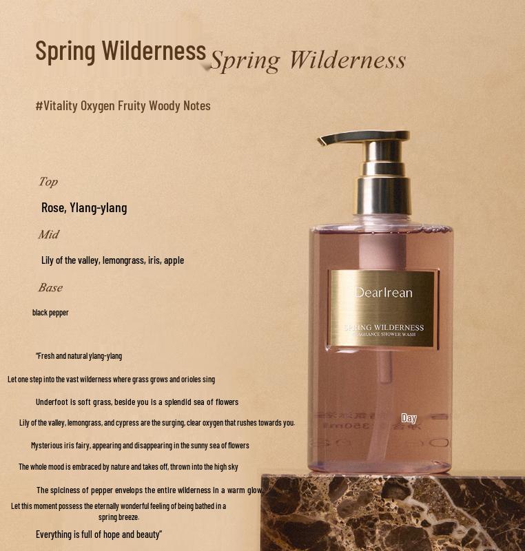Dear Ilean Spring Wilderness Fragrance Shower Gel