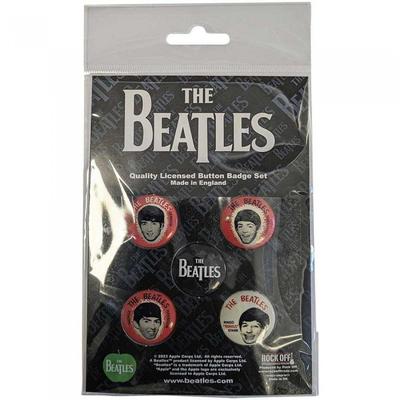Vintage Portraits Badge Set (Pack of 5)
