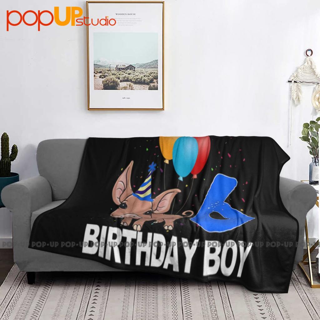 Birthday Boy 6 Pig Clothing Crazy Pig Love Ultra-Soft Blanket Quilt Winter Sofa Cover Bed Covers