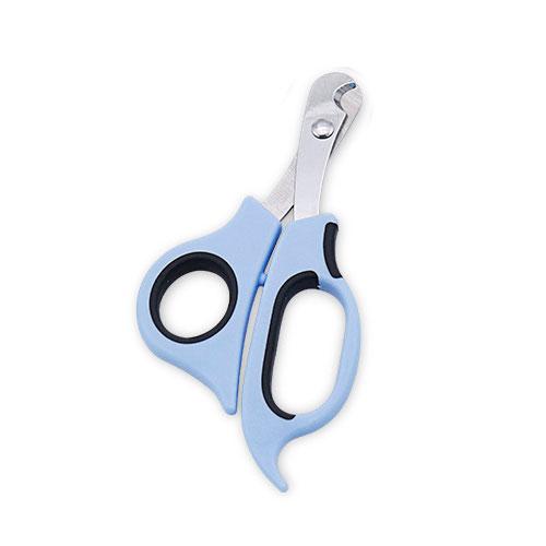 Stainless Steel Blade Dog Cat Pets Nail Clippers PP+TPR Comfort Handle Household Nailclippers Supplies for Professionals