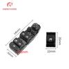 For BMW 5 6 Series F06 F07 F10 F11 X3 F25 Driver Side Window Lifter Switch Master Control Button 61319241956 61319241955