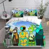 New 3d Print Game Sprunki Bedding Sets Bed Cover Comforter Duvet Cover Pillow Case 2-3 Pieces Sets Kids Adult Bedroom Decoration