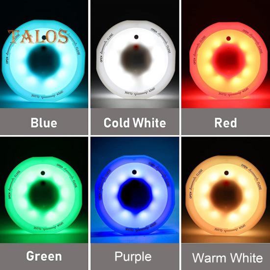 Solar Pool Chlorine Floater with Light Chlorine Tablet Floater Pool Chlorine Dispenser Colorful Light Chlorine Floater for Hot Tub