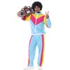 Men's Music Festival Trackuit Vintage Hip-hop Dicos Party Carnival Party Costume