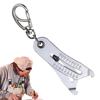 Thread Size Measuring Keychain Nut And Bolt Measuring Keychain Lightweight And Compact Thread Size Verification Tool