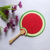 Colored Cardstock DIY Watermelon Cartoon Hand Fan Kit for Kids