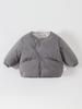 Infant Puppy Print Lightweight Down Jacket for Boys