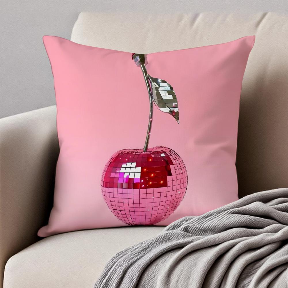 Cute Korean Fashion Brand KKirsh Cushion Cover Pillowcase Antidustmite Invisible Zipper Short Plush Sofa Cushion