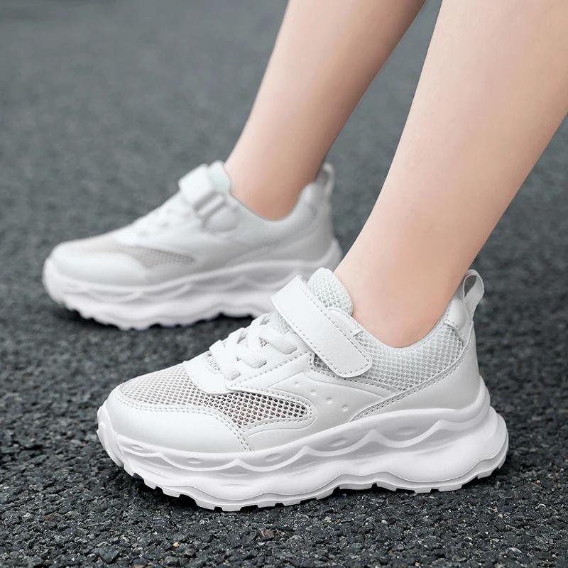 Fashion Lightweight and fashionable summer hollow out breathable sports shoes for boys and girls 28-39