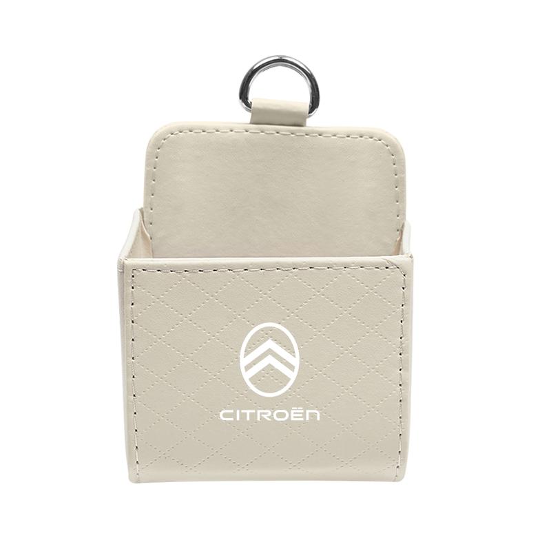 Car Air Outlet Storage Box Mobile Phone Key Organizer For Citroen C5X e-C4 X e-C3 C4 C3 C5 Berlingo C-Elysee C-Crosser C1 C6 C2