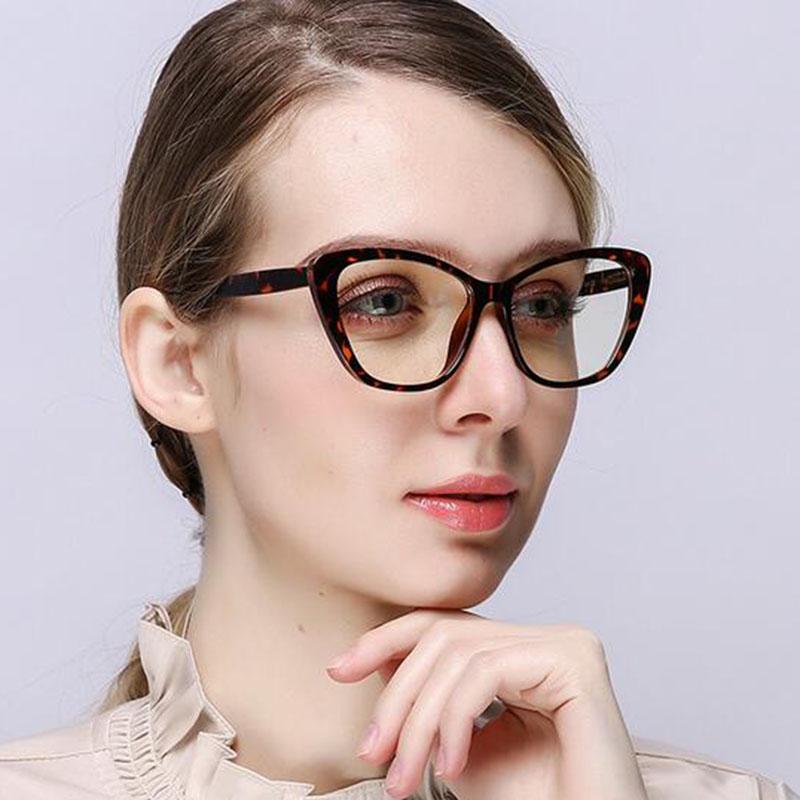 Feminine Optical Cat Eye Glasses Prescription Spectacles Myopia -0.5 To -6.0  Men Eyeglasses Hyperopia +0.5 To +6.0
