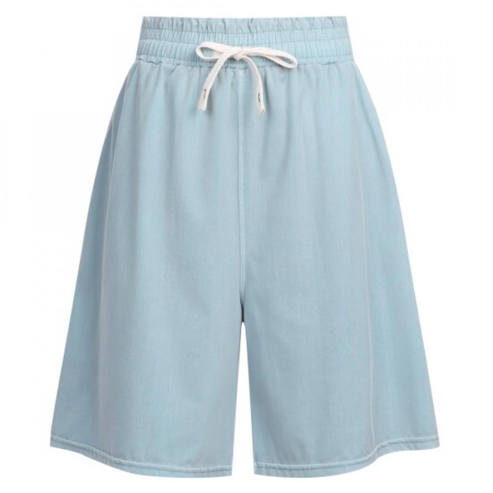 Shop Women S waiStband looSe Fit Summer caSual ShortS Light Blue Pic Wpt 20744