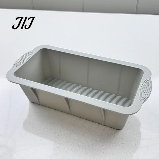 Rectangular Pound Cake Tin Silicone Toast Pan, Non-stick Multifunctional Baking Mold, Heat Resistant Loaf Pan Food Grade for Oven Microwave