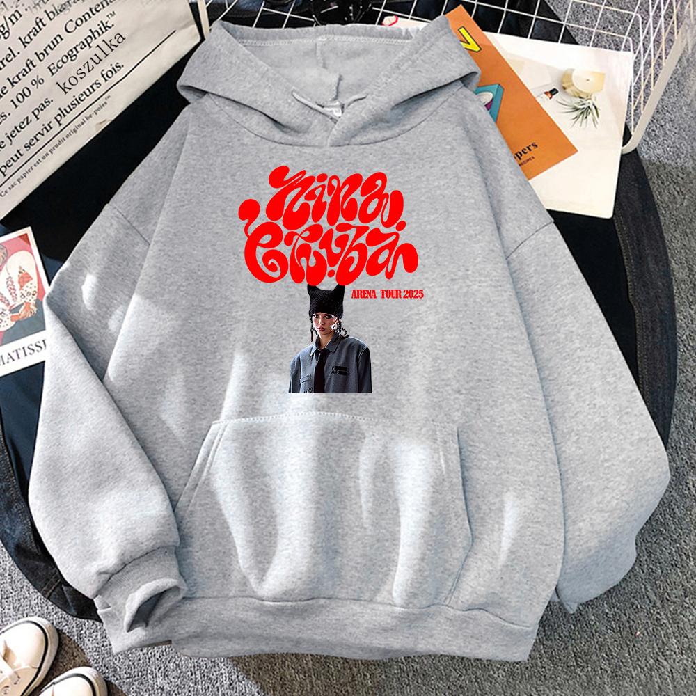 Arena Tour 2025 Nina Chuba Hoodie Retro Damen/Herren Hoodies Herbst Winter Kleidung Ästhetischer Pullover Sweatshirt Vintage Fans Geschenke