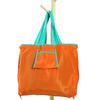 Single Foldable One - Shoulder Shopping Bag: Environmentally Friendly, Portable For Supermarket Groceries