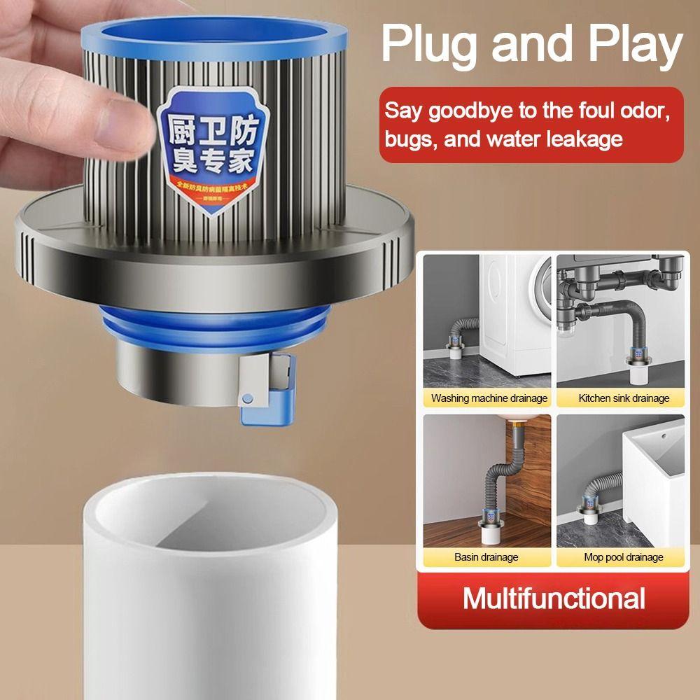 Prevenirea Insectelor Lavabo Sifon de Pardoseală Miez Anti Miros Sifon de Pardoseală Dop de Etanșare