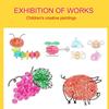 Funny Finger Painting Kit for Kids Non Toxic Washable Finger Paint Finger Drawing Toys DIY Crafts