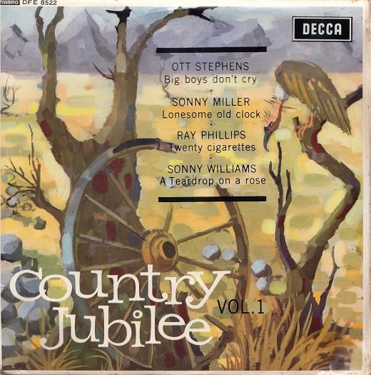 

7-дюймовая пластинка VARIOUS - Country Jubilee Vol.1 DFE8522 Decca 1963 UK Фолк Б/У