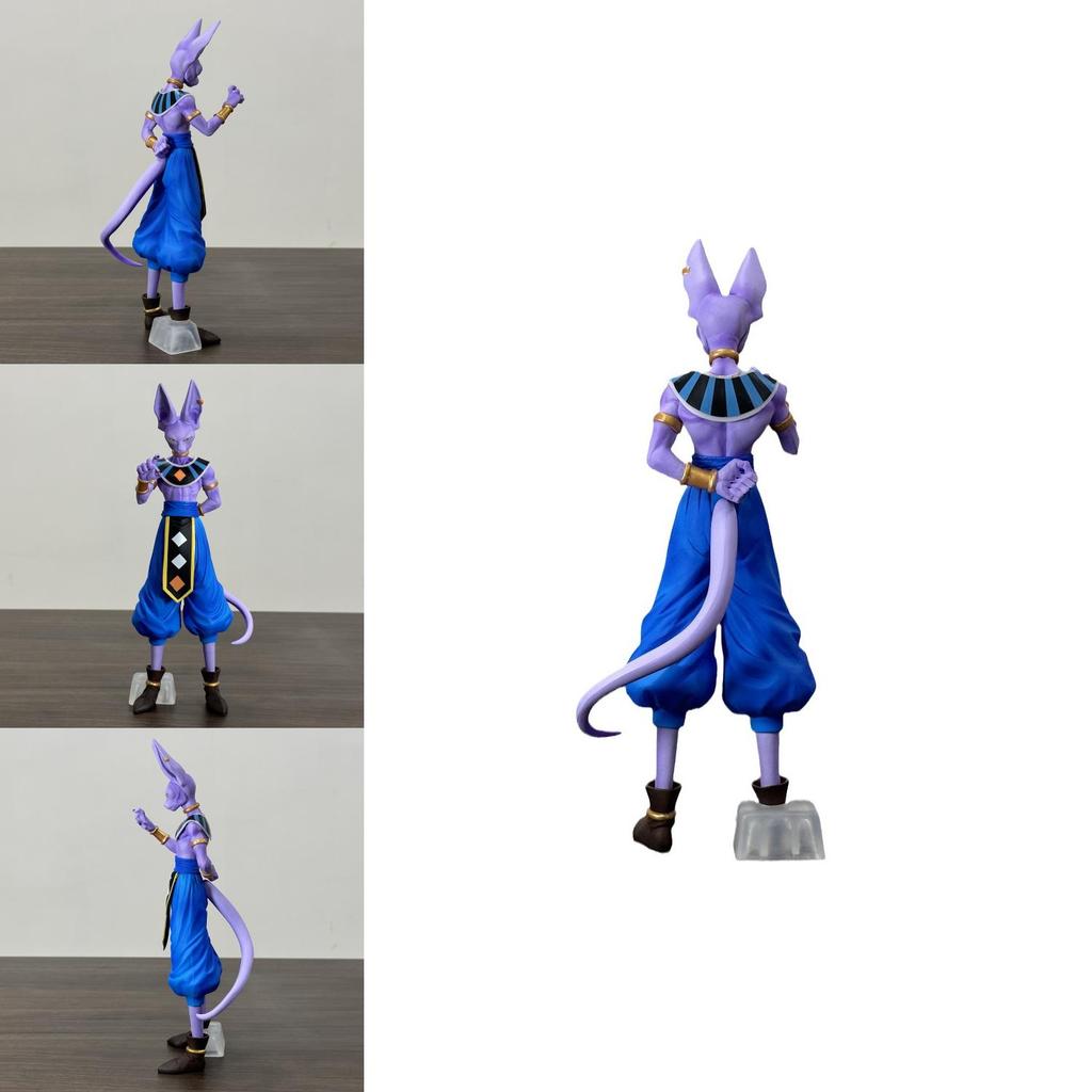 Dragon Ball Super Saiyan God Beers Standing Figure Pvc Collectible Model Statue