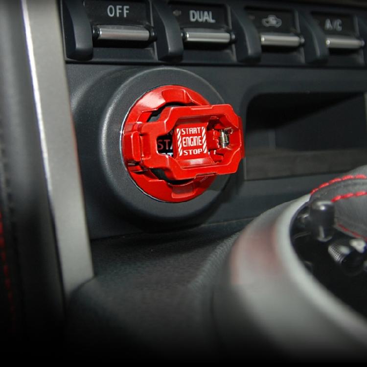 Automotive Push Start Protective Cover Metal Construction Shockproof Design for Most Car Motorcycle Truck