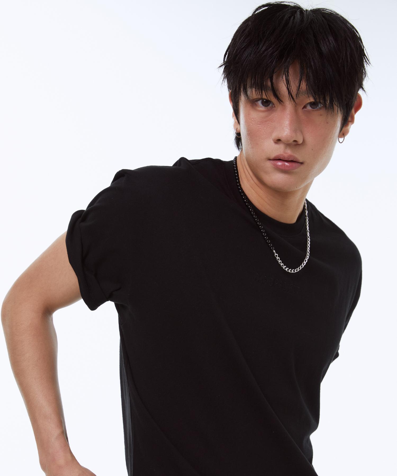 Onlyd Project Men S Logo Label T-Shirt - Black Black