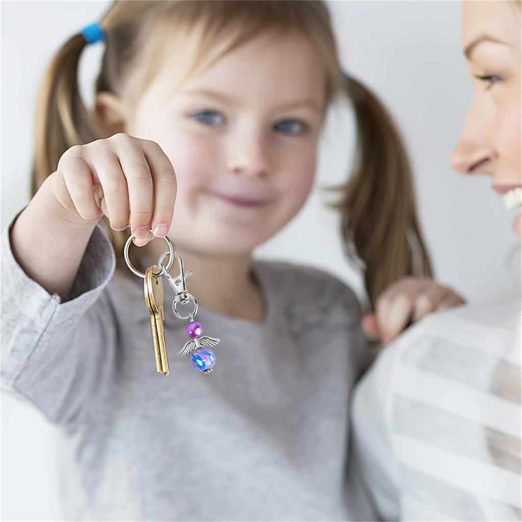 Angel Keychain for Weddings, Birthdays, Baby Baptisms, and Communion Decorations
