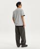 Nyuballanseu Nbneg21203 / Uni Essential Small Logo Short Sleeve T-Shirt (Gray)