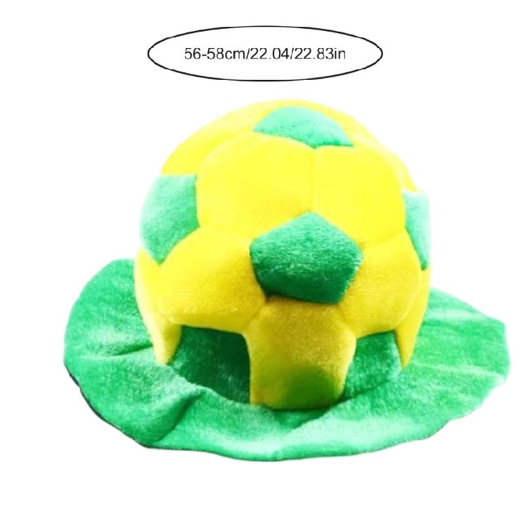 Unisex Lightweight Cheer Hat for Outdoor Soccer Activities Parties and Festivals Comfortable Design Easy On Off