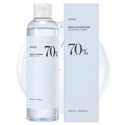 Birch 70 Moist Glowing Skin Tonico idratante, 250 ml, 1 pezzo