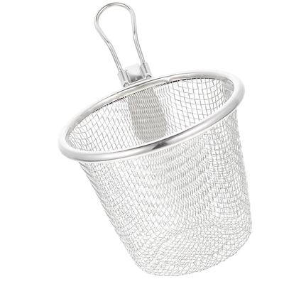 Stainless Steel Colander Baskets Pasta Strainer Food Serving Large Frying Spoons Noodle for Strainers Kitchen