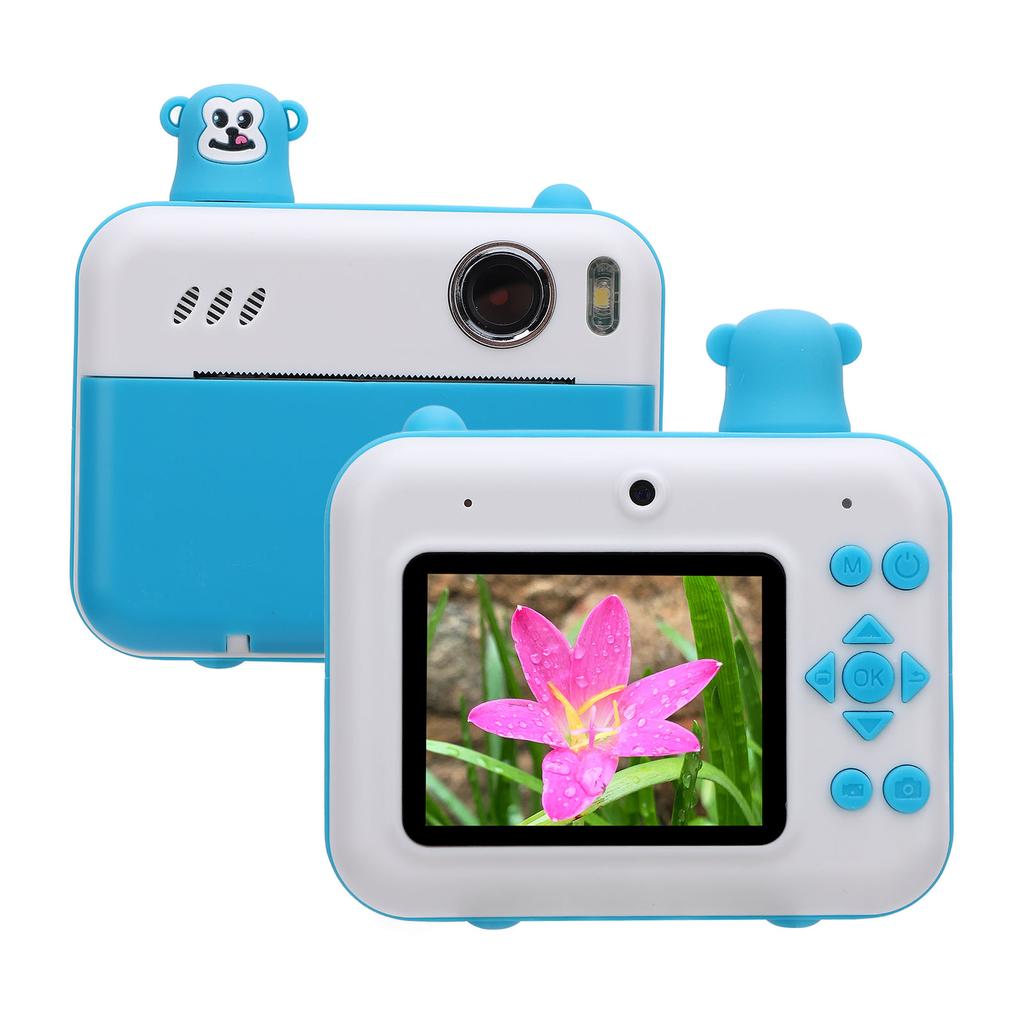   Film Camera 1080P 8MP Front and Rear Shoot Multifunctional Thermal Camera MP3 Player Gift