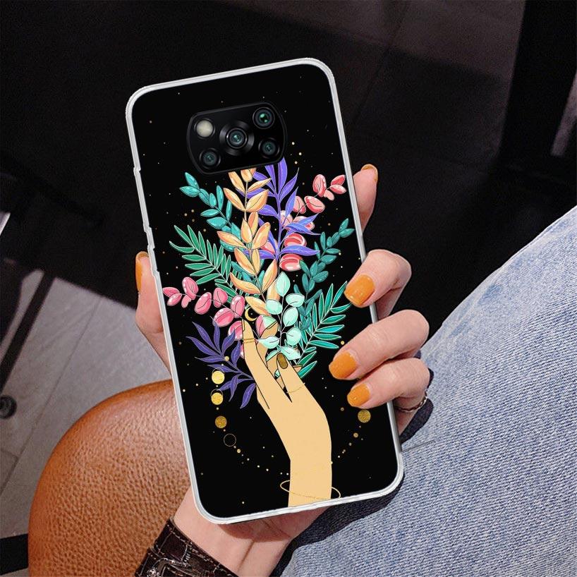 Moon Mystery Totem Witche Phone Case For Xiaomi Poco X7 X6 X5 Pro F7 Ultra Redmi 15C 15 13C 13 12C 12 10 10A 10C 9 9A 9C 9T Cove